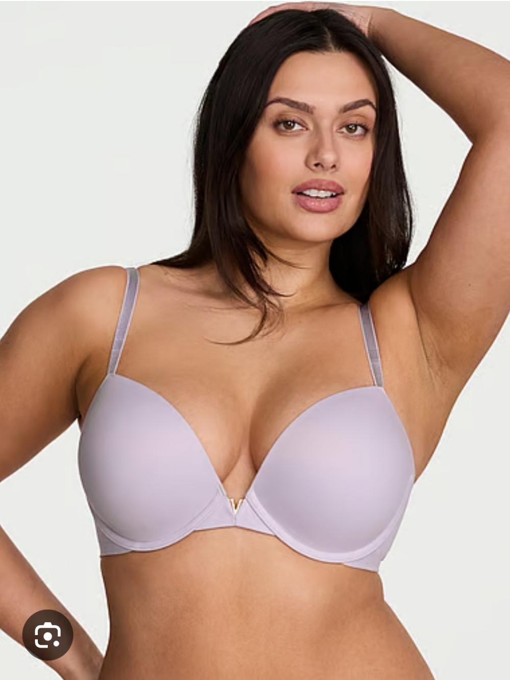 Victoria's Secret Love Cloud Demi Lined Bra in Light Lavender Size 34DD NWT